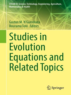 cover image of Studies in Evolution Equations and Related Topics